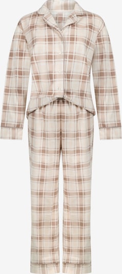 Pižama iš Hunkemöller, spalva – smėlio / balta, Prekių apžvalga