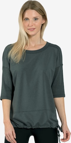 Magadi Sporttop 'Sara' in Grün: Vorderseite