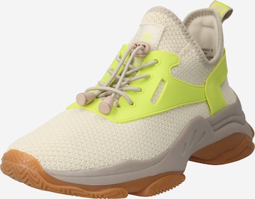 Sneaker bassa 'MATCH' di STEVE MADDEN in beige: frontale