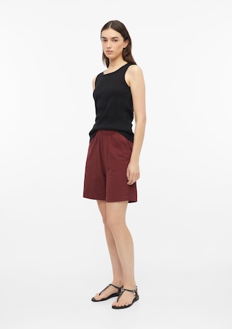 Regular Pantalon s.Oliver en rouge