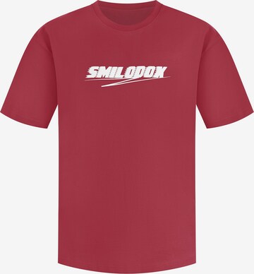 Smilodox Shirt 'Blake' in Rot: predná strana