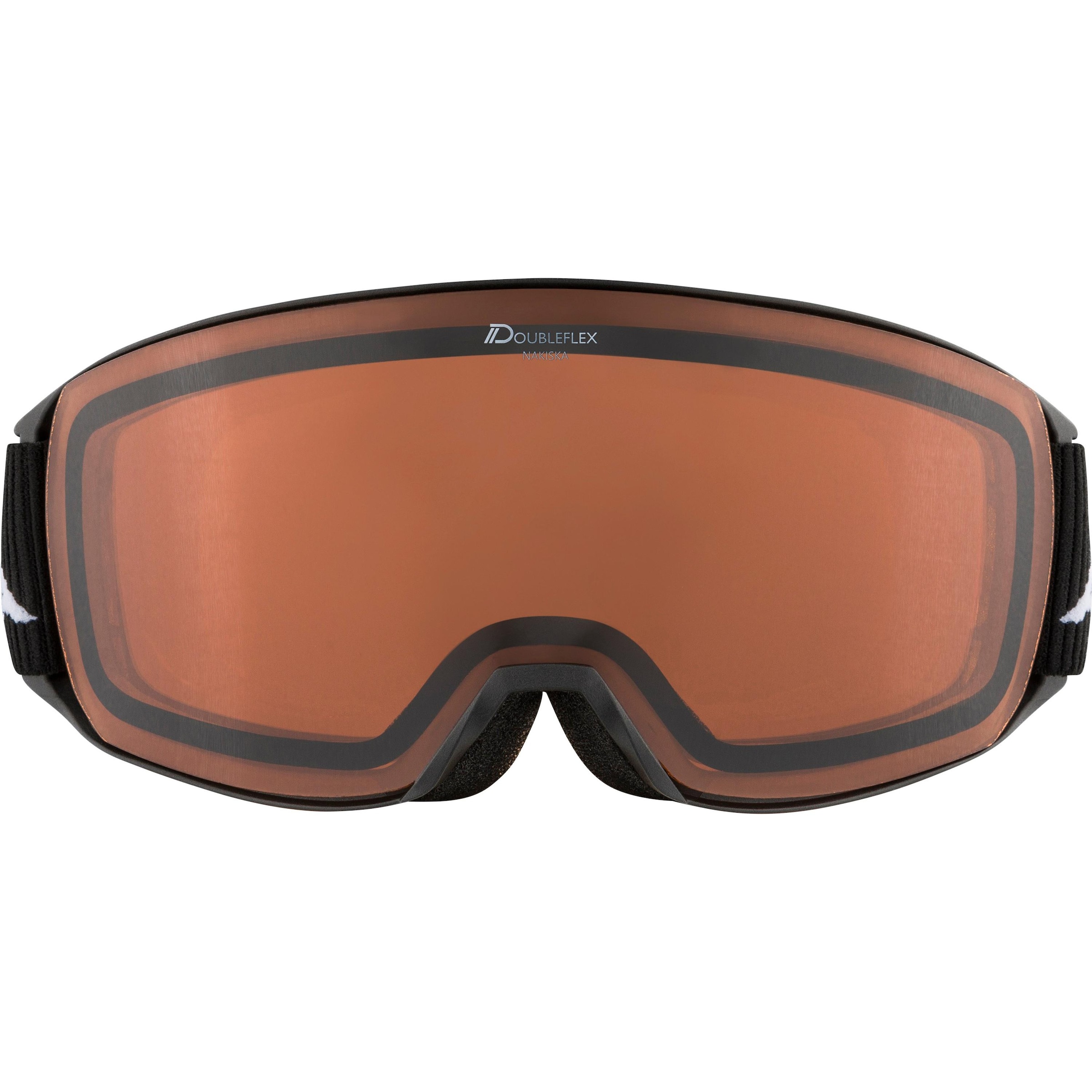 Alpina Skibrille  'Nakiska' in Schwarz