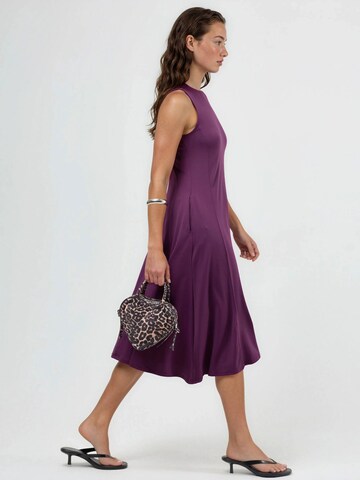 Busem Dress in Purple