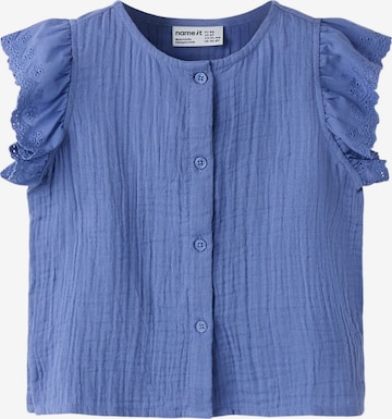 NAME IT Blouse in Blue: front