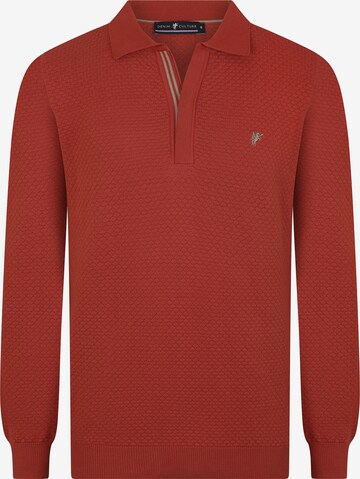 DENIM CULTURE Sweater 'Emrick' in Red: front