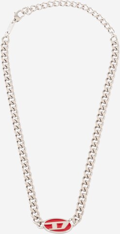 DIESEL Halsband i silver: framsida