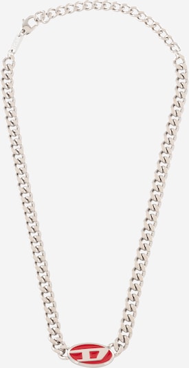 DIESEL Necklace in Red / Silver / White, Item view