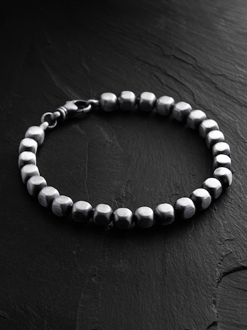REYTEL Bracelet 'CUBE' in Silver: front
