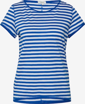 T-shirt s.Oliver en blanc : devant