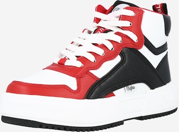 BUFFALO High-Top Sneakers in White: front