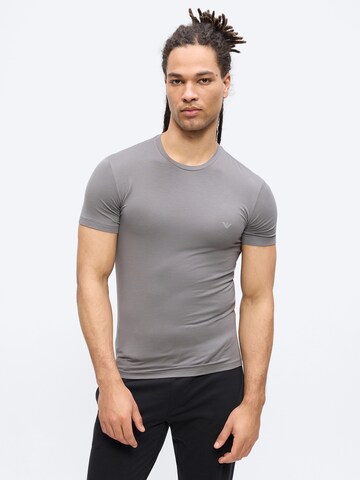 Emporio Armani Футболка в Серый: спереди