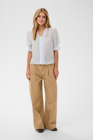 SAINT TROPEZ Bluse 'KristelSZ' in Blau