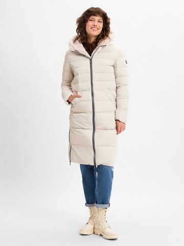 Manteau d’hiver RINO & PELLE en beige : devant