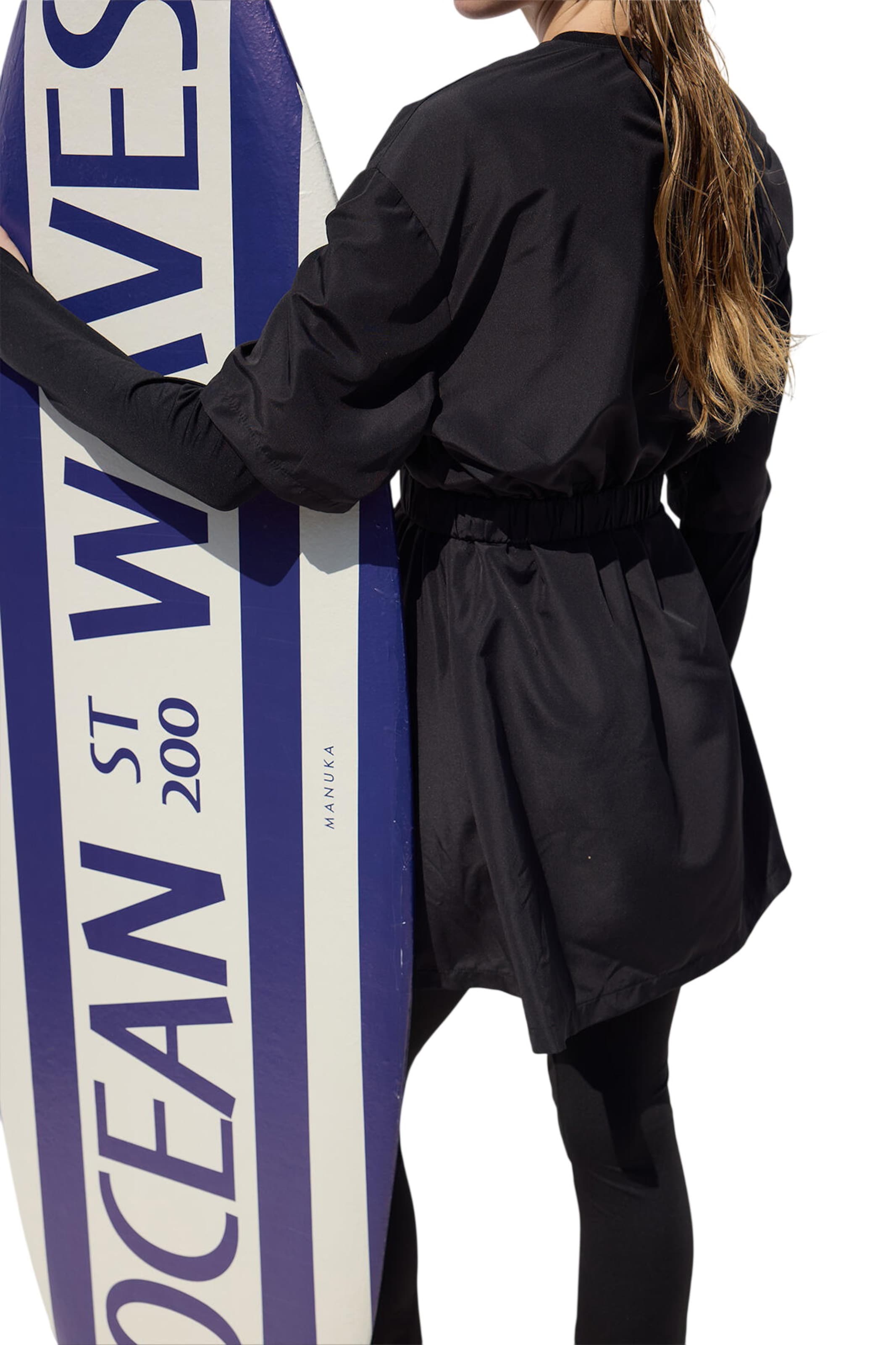 MANUKA Badeanzug in Schwarz