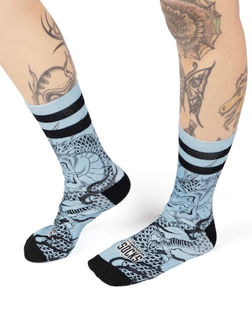 American Socks Socken 'Ryujin'‌‌‌‌‌‌ in Blau