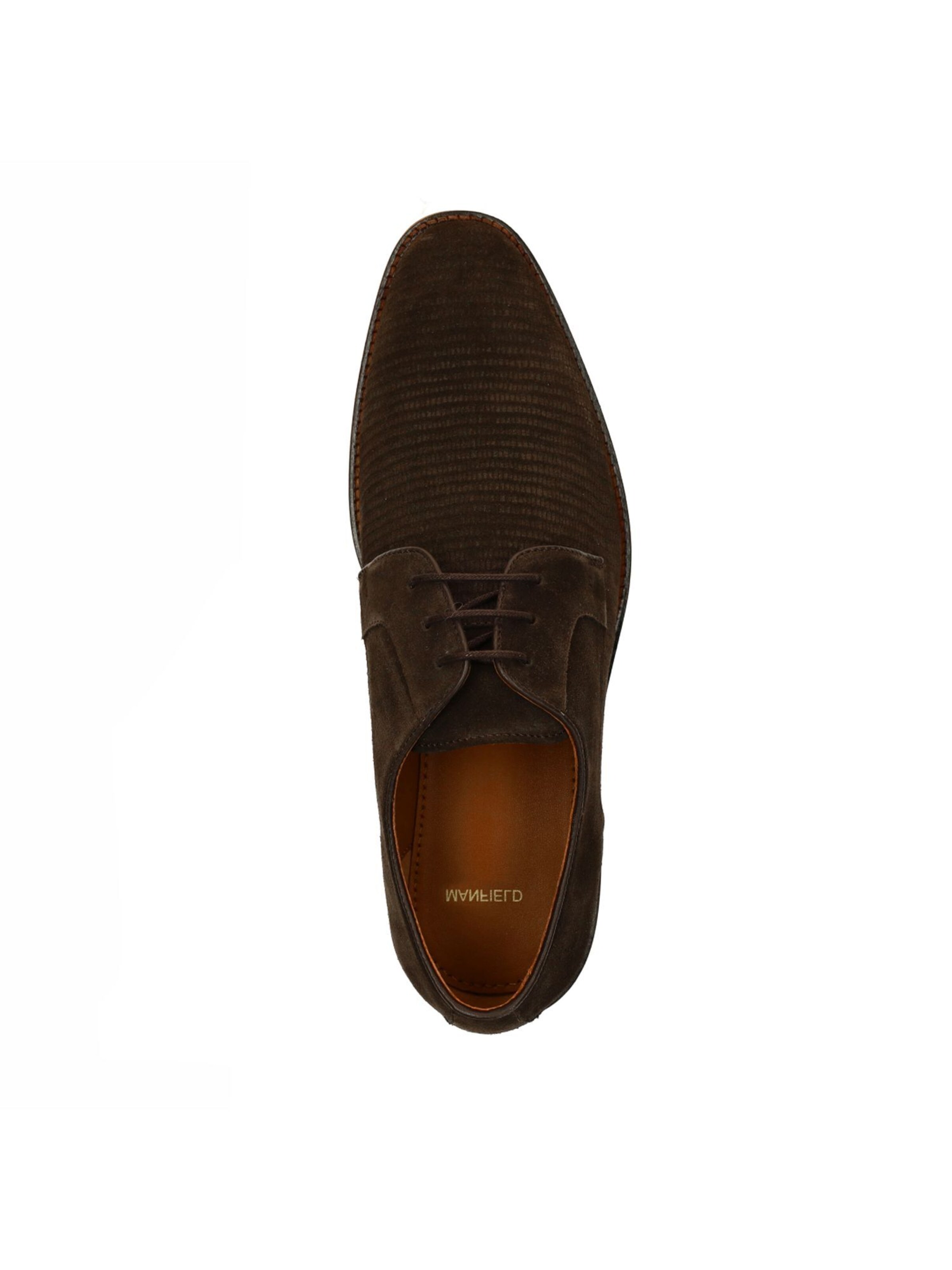 Chaussure à lacets 'Derby' MANFIELD en marron
