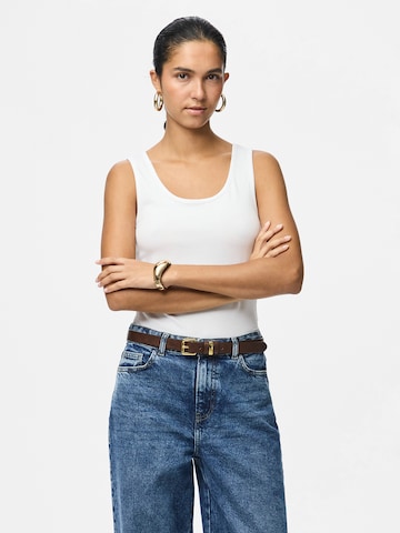 PIECES Top 'PCAMELIA' in Black: front