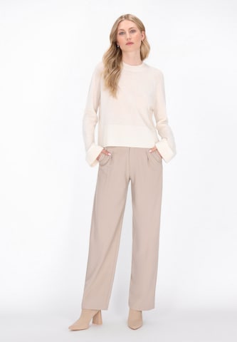 Pull-over 'Classic' DreiMaster Klassik en blanc