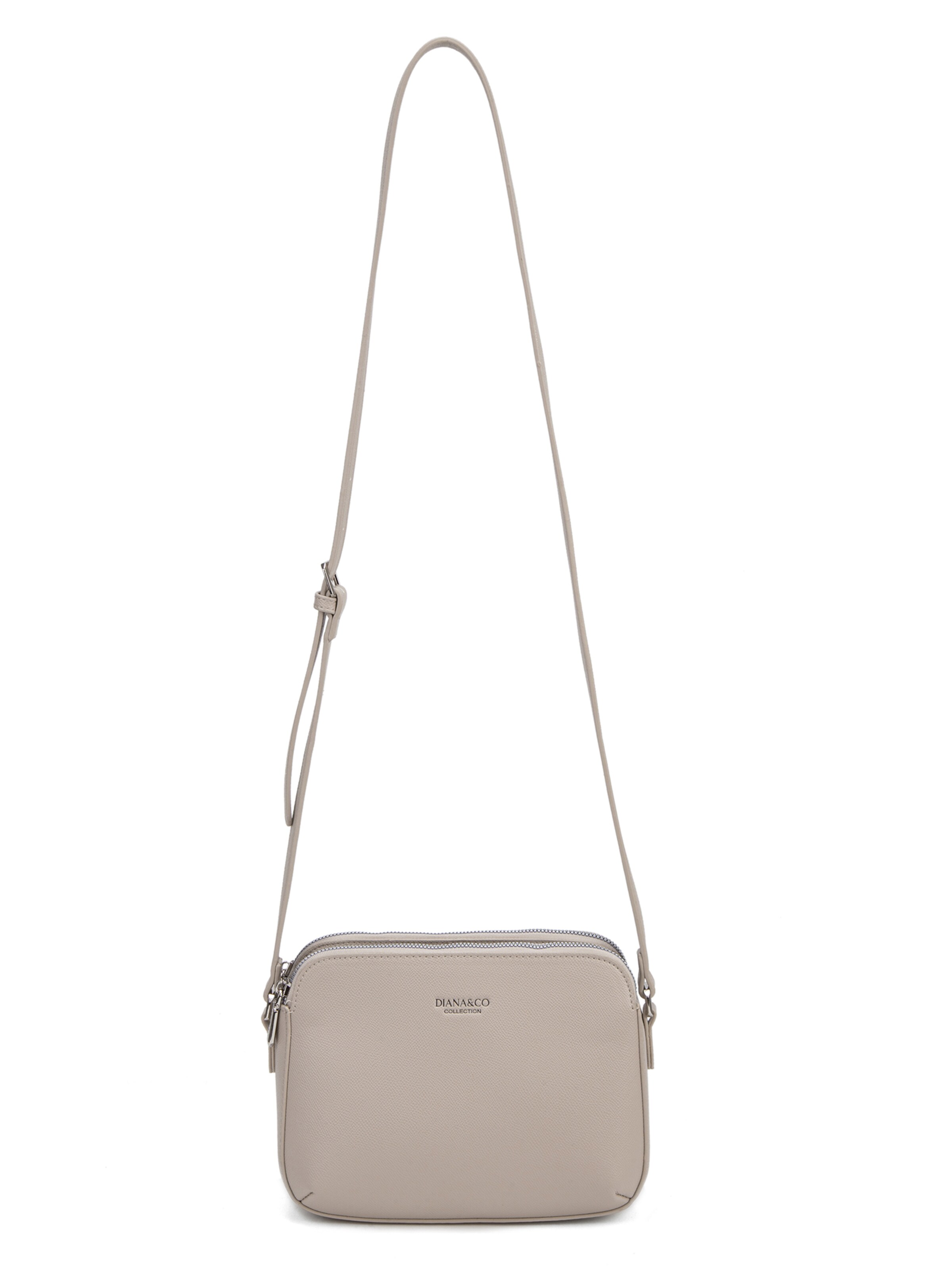 Borsa a tracolla di Diana&Co. in grigio