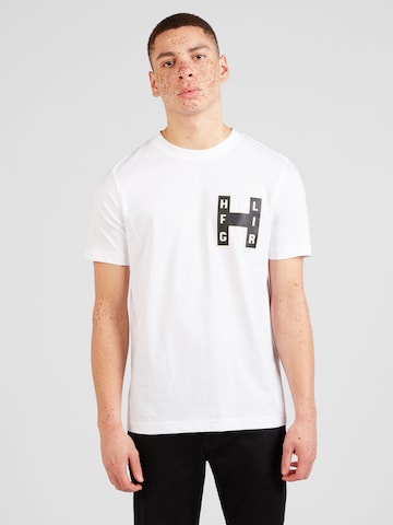 TOMMY HILFIGER Shirt 'VARSITY' in White: front