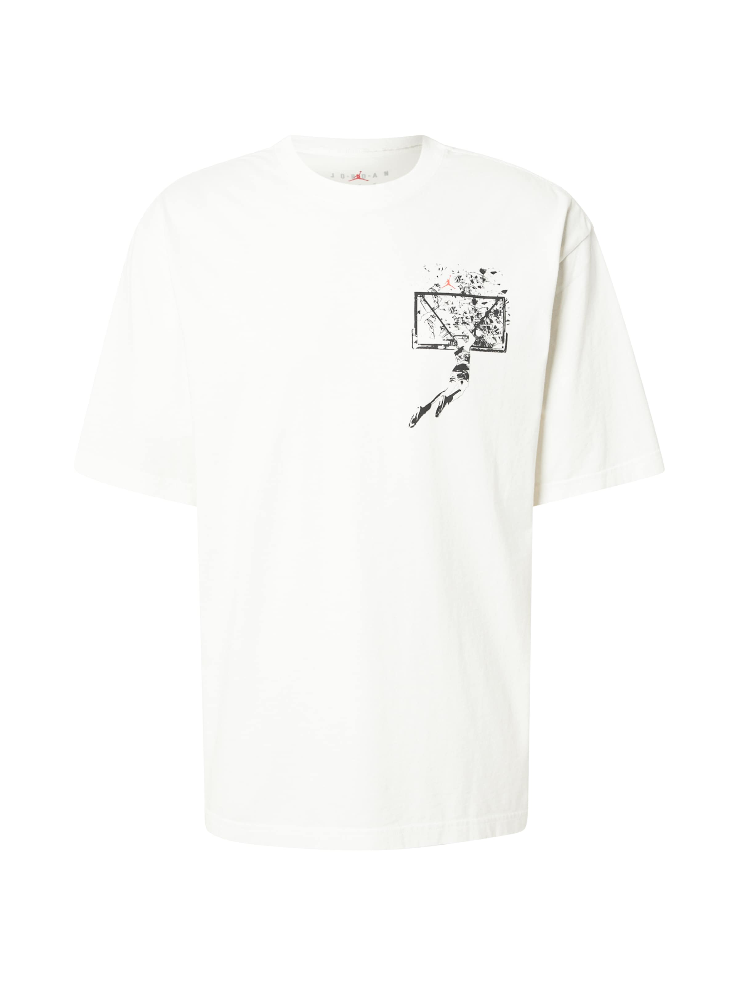 narancs / fekete / fehér Jordan Póló 'BRK', Termék nézet