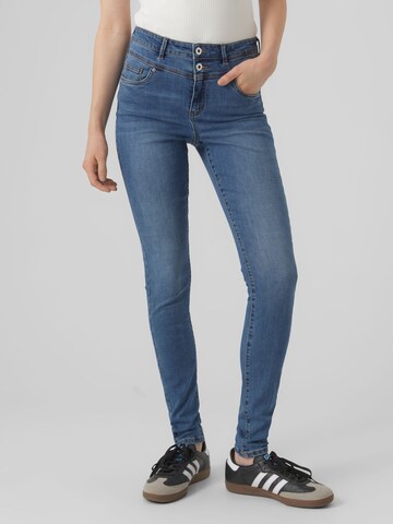 VERO MODA Skinny Jeans 'SOPHIA ' in Blue: front