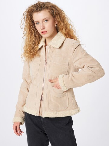 Veste mi-saison 'Day Out' FREAKY NATION en beige : devant