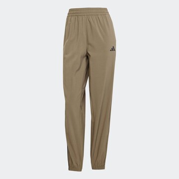 ADIDAS PERFORMANCE Sports trousers in Green: front