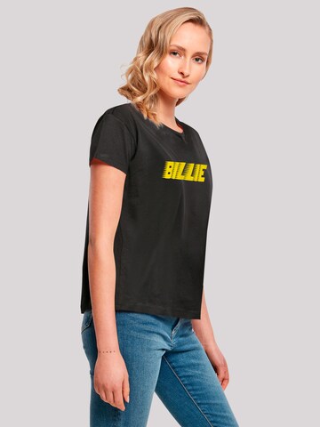 F4NT4STIC Shirt 'Billie Eilish Logo Print' in Zwart
