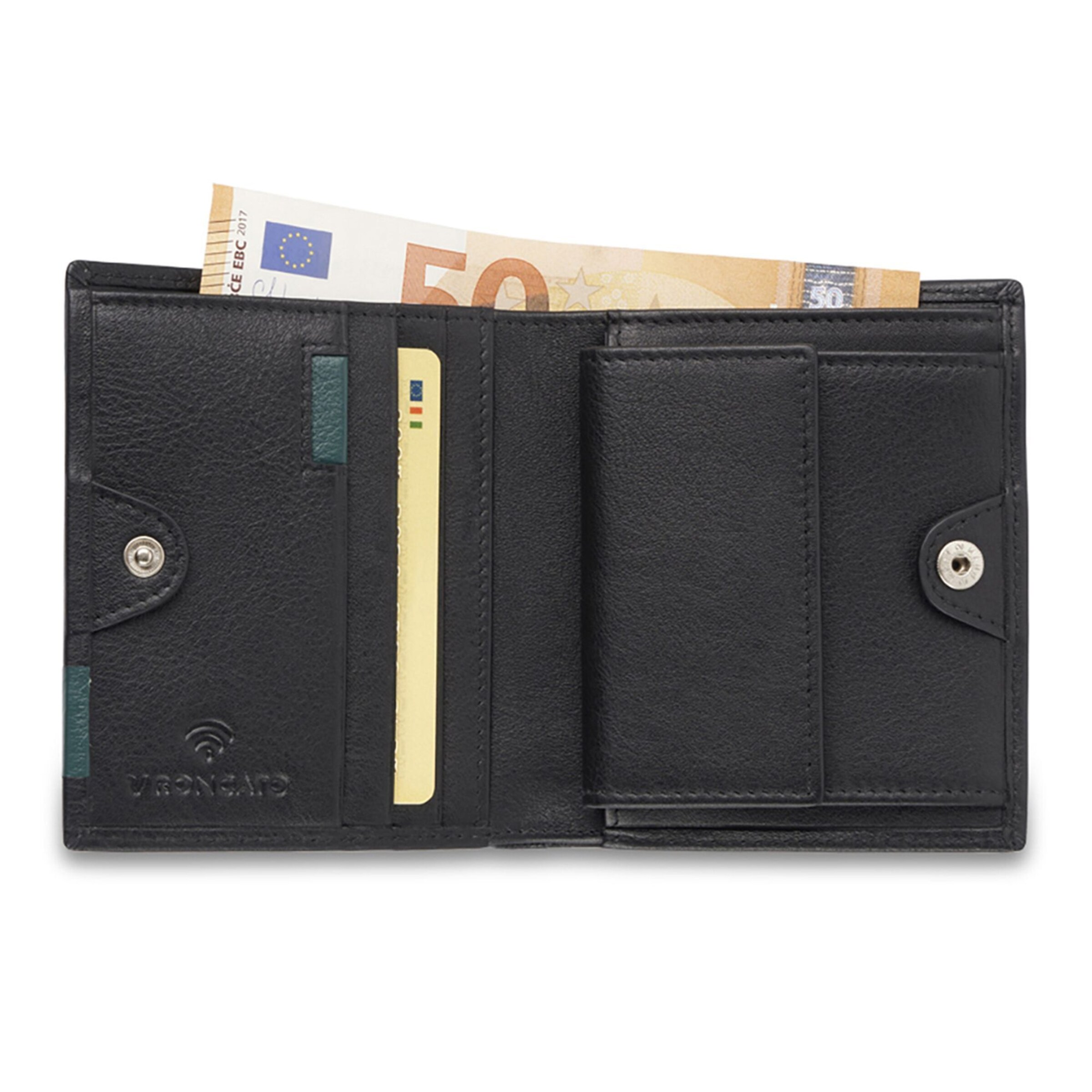 Roncato Wallet 'Monaco' in Black