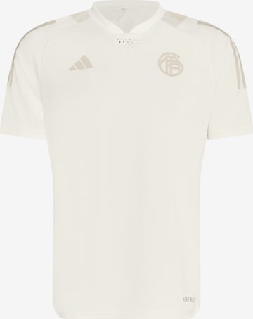 FC BAYERN MÜNCHEN T-Shirt UCL Teamline Pre-Match 'FC Bayern München' in Beige: predná strana