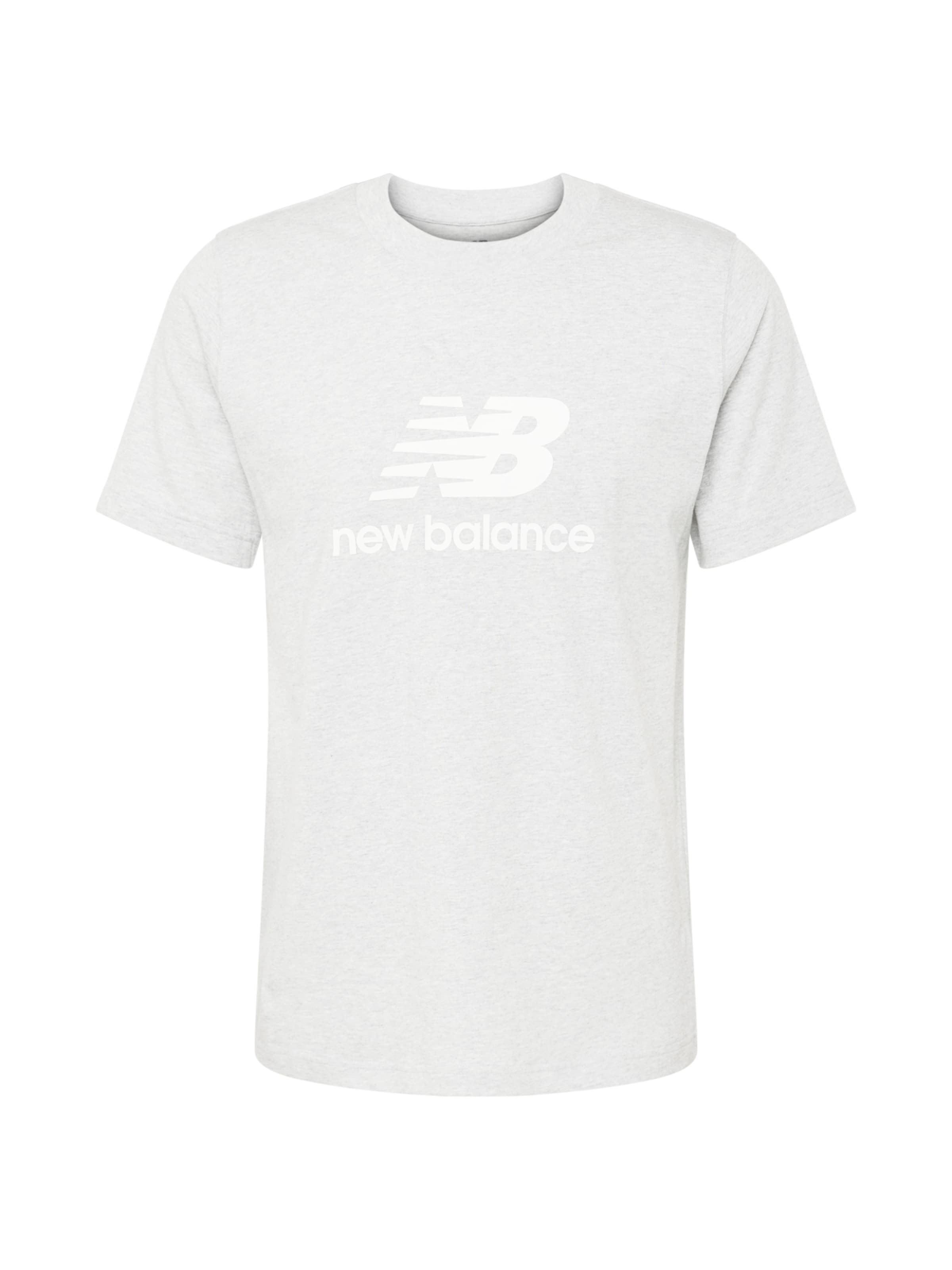 new balance T-Shirt in Grau: Vorderseite