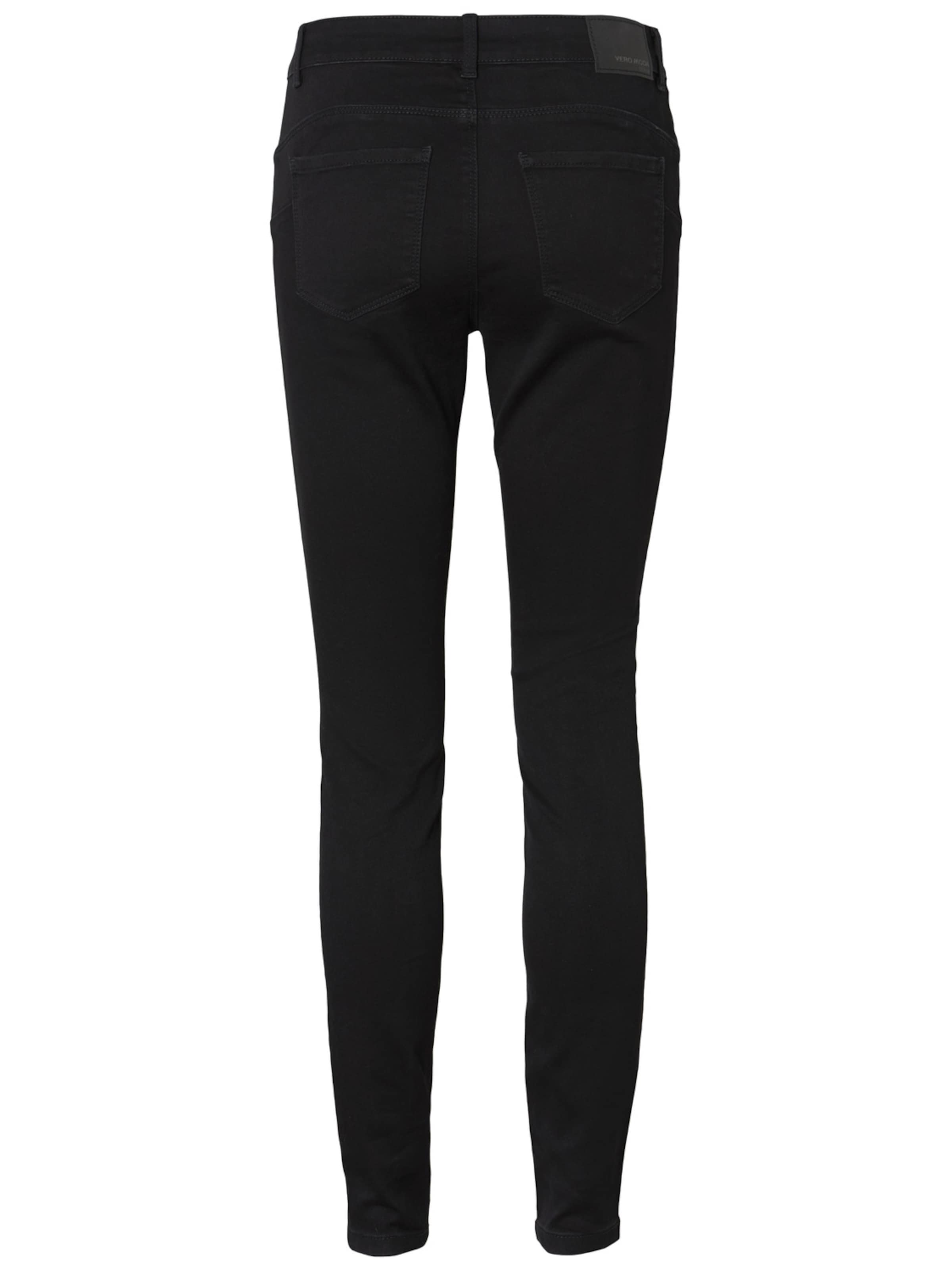 VERO MODA Skinny Jeans 'Seven' in Black