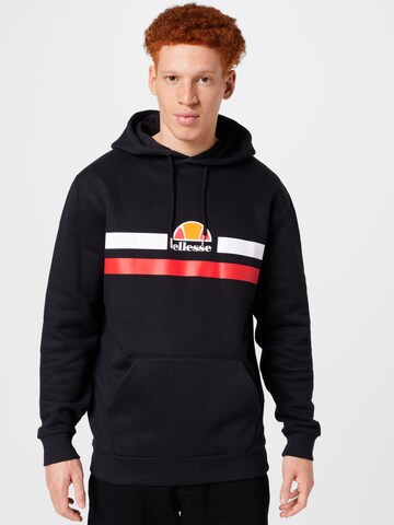 ELLESSE Sweatshirt 'Alroni' in Schwarz: predná strana