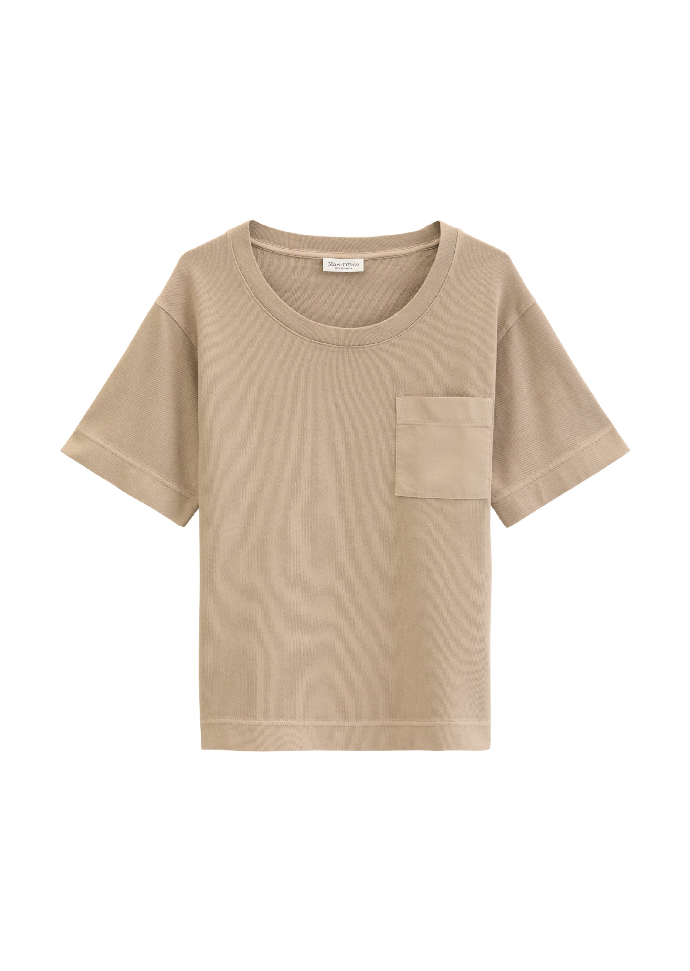 Marc O'Polo Shirt in Beige: front
