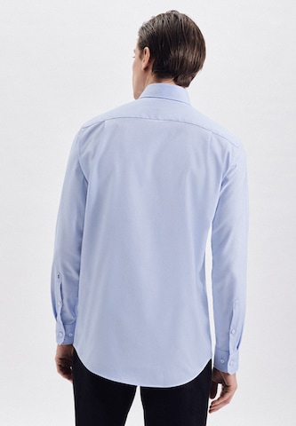 SEIDENSTICKER - Ajuste regular Camisa en azul