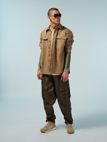 Pacemaker Regular fit Button Up Shirt 'Bendix' in Beige