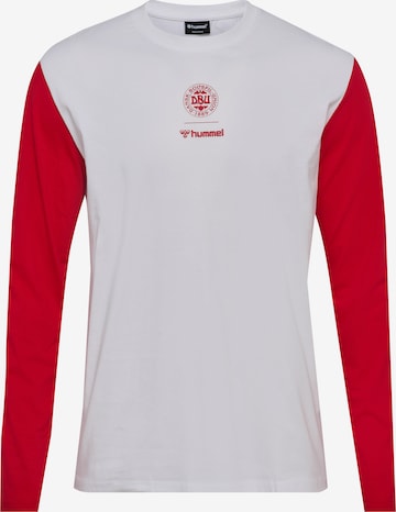 T-Shirt fonctionnel Hummel en blanc : devant