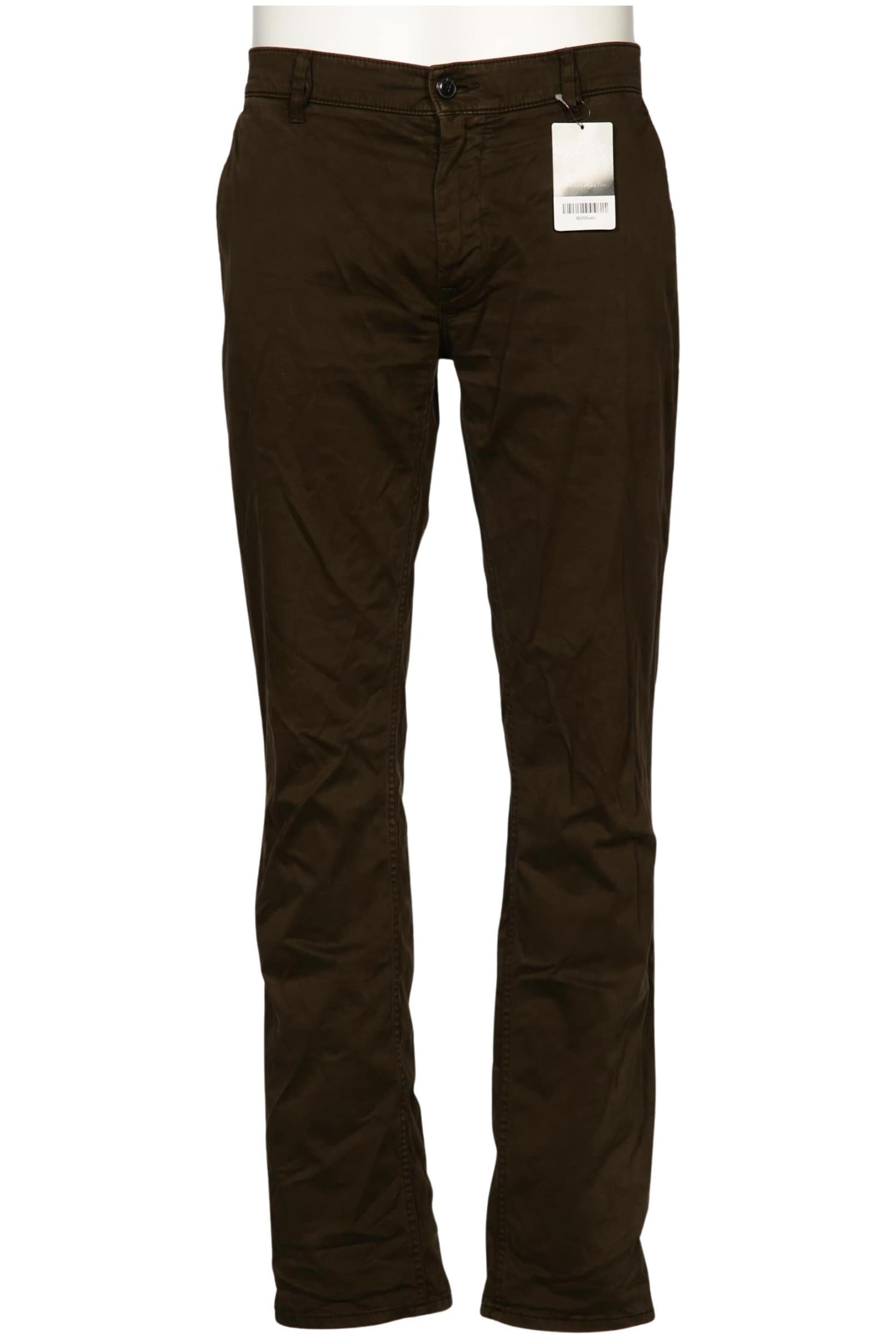 BOSS Black Stoffhose 36 in Braun: Vorderseite