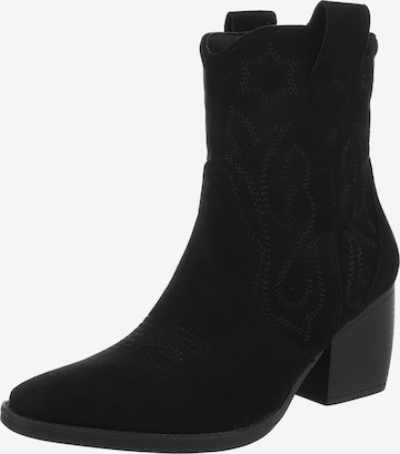 Ital-Design Cowboystiefel in Schwarz: Vorderseite