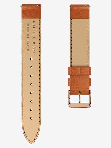 August Berg Analog Watch in Brown