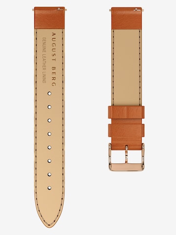 August Berg Analog Watch in Brown