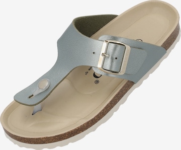 Infradito 'Kos BEGS' di Palado in verde: frontale