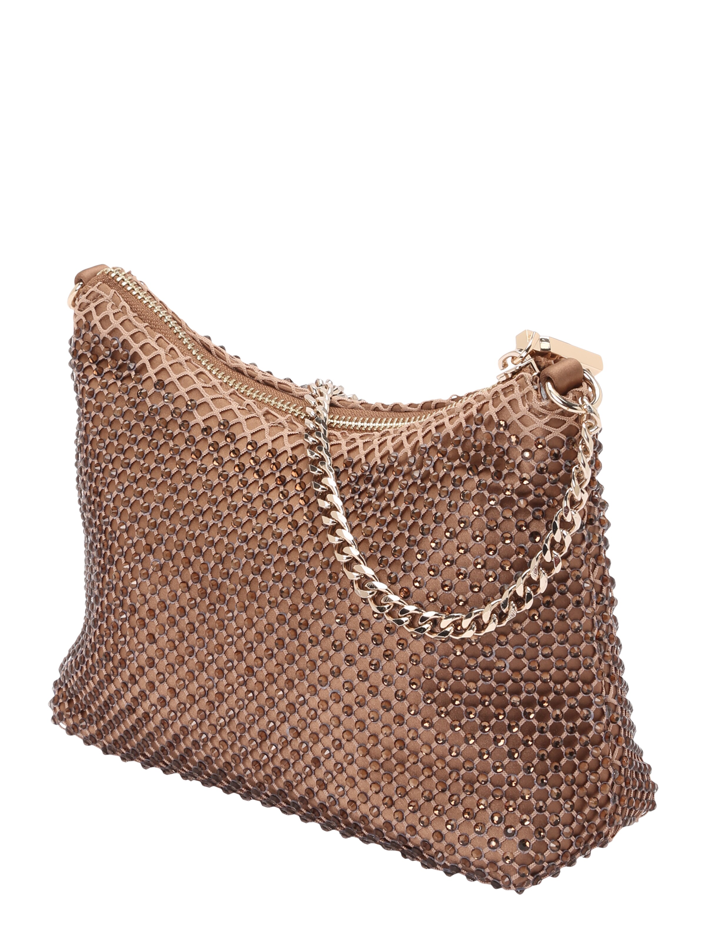 Geantă de umăr 'ZALINA TOP ZIP SHOULDER BAG' de la GUESS pe bronz