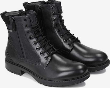 Boots stringati di Kazar in nero