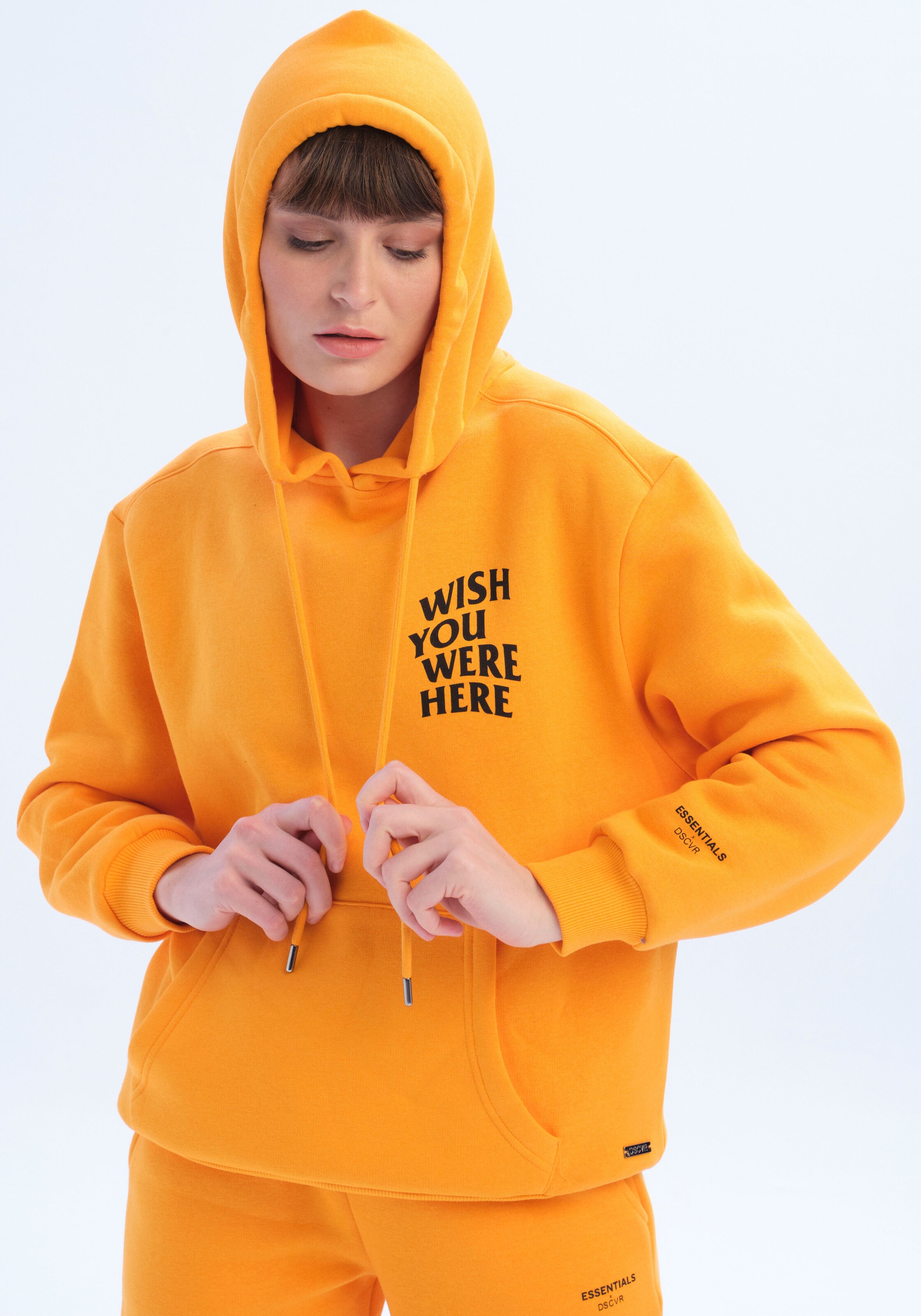 Frauen Sweat DSCVR Sweatshirt in Mandarine - GN72656