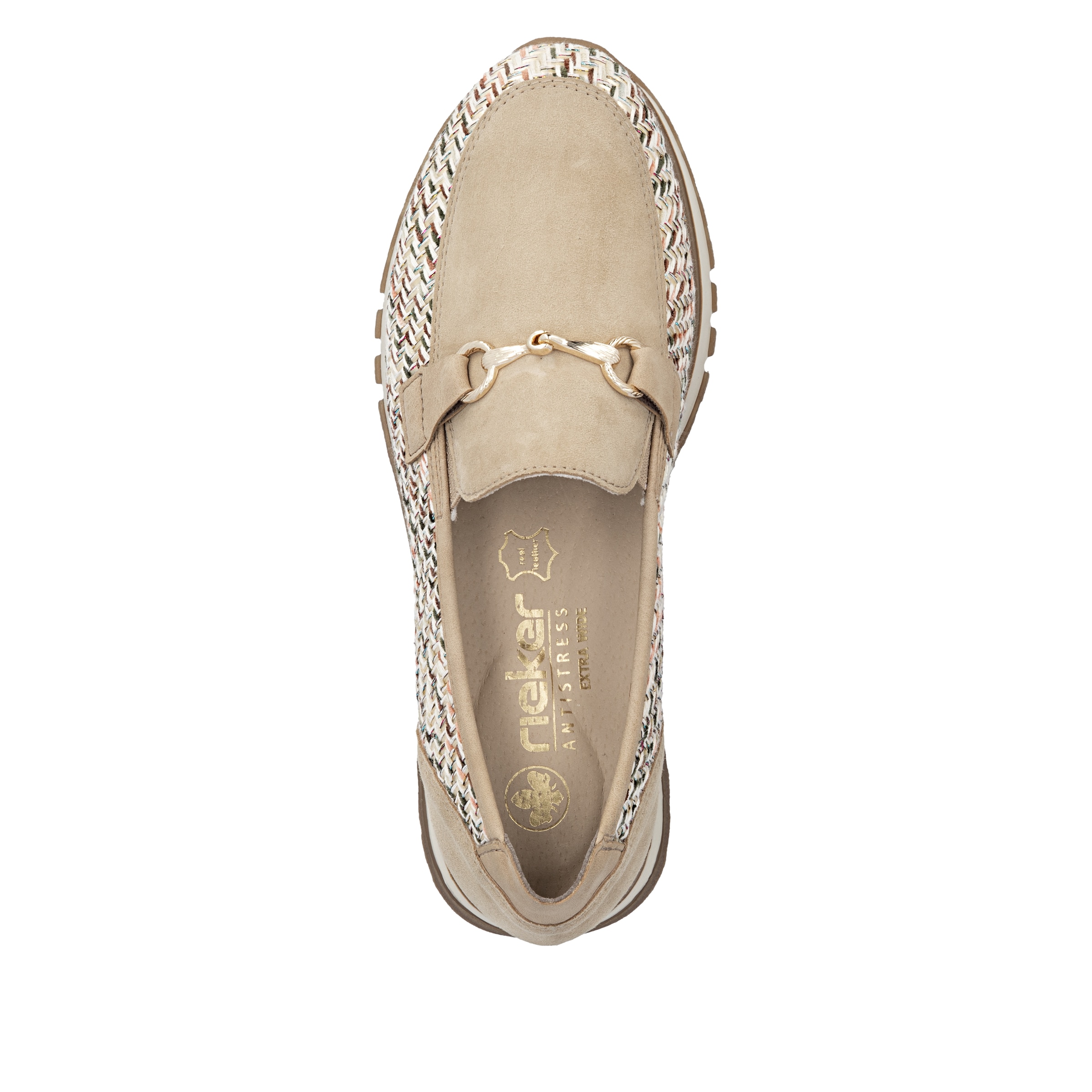 Rieker Moccasins '49042' in Beige