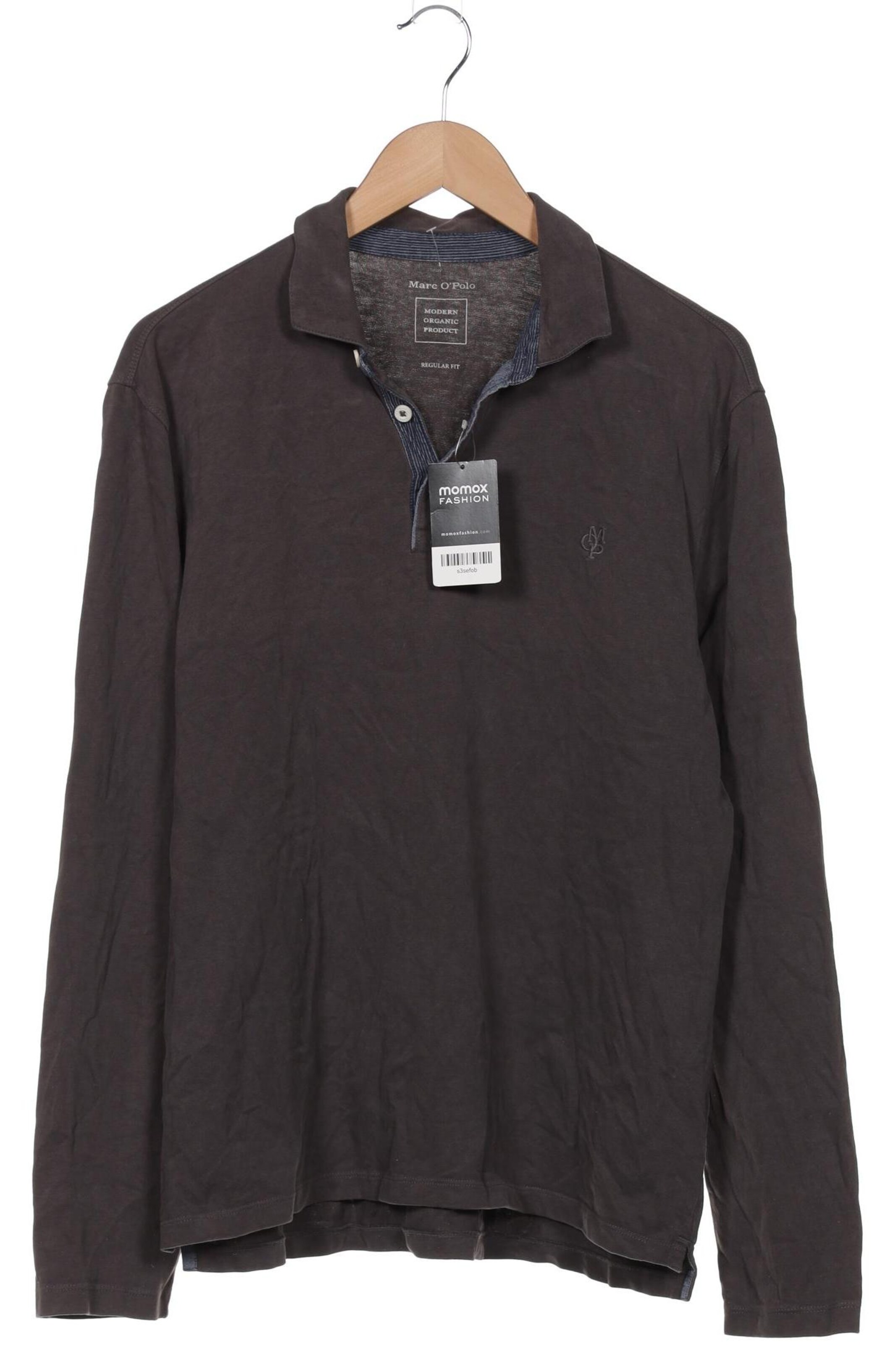 Marc O'Polo Shirt in L in Grey: front