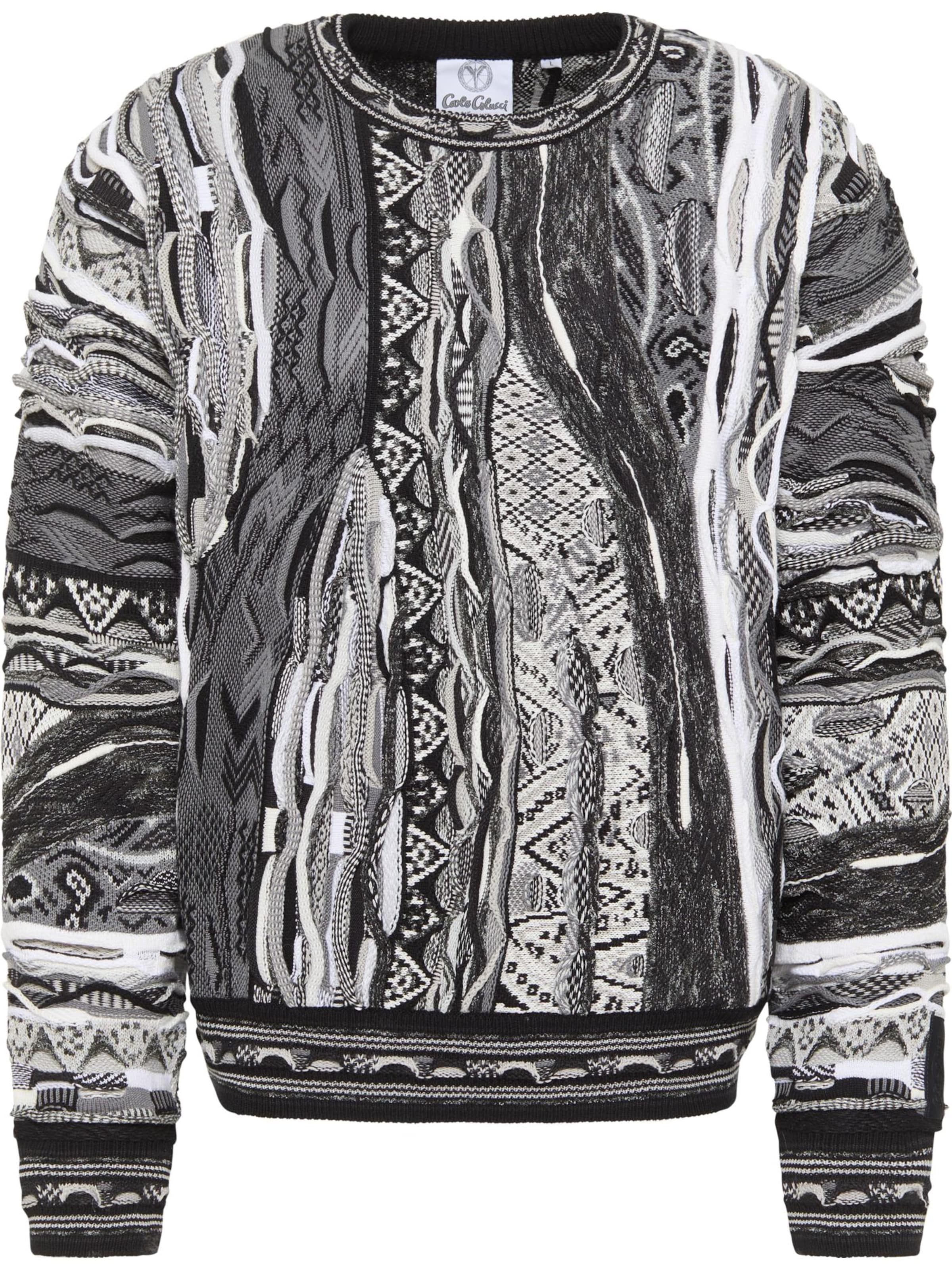 Carlo Colucci Sweater 'Di Palo' in Grey: front