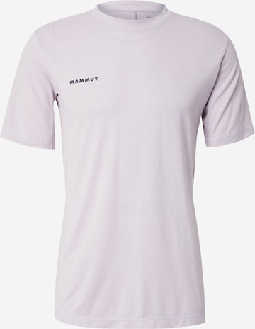 MAMMUT Sportshirt 'Massone' in Lila: Vorderseite